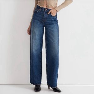 Madewell Tall Superwide-Leg Jeans in Halleran Wash